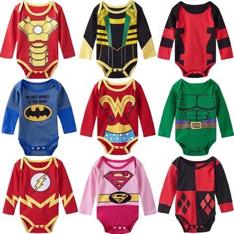 infant superhero onesies